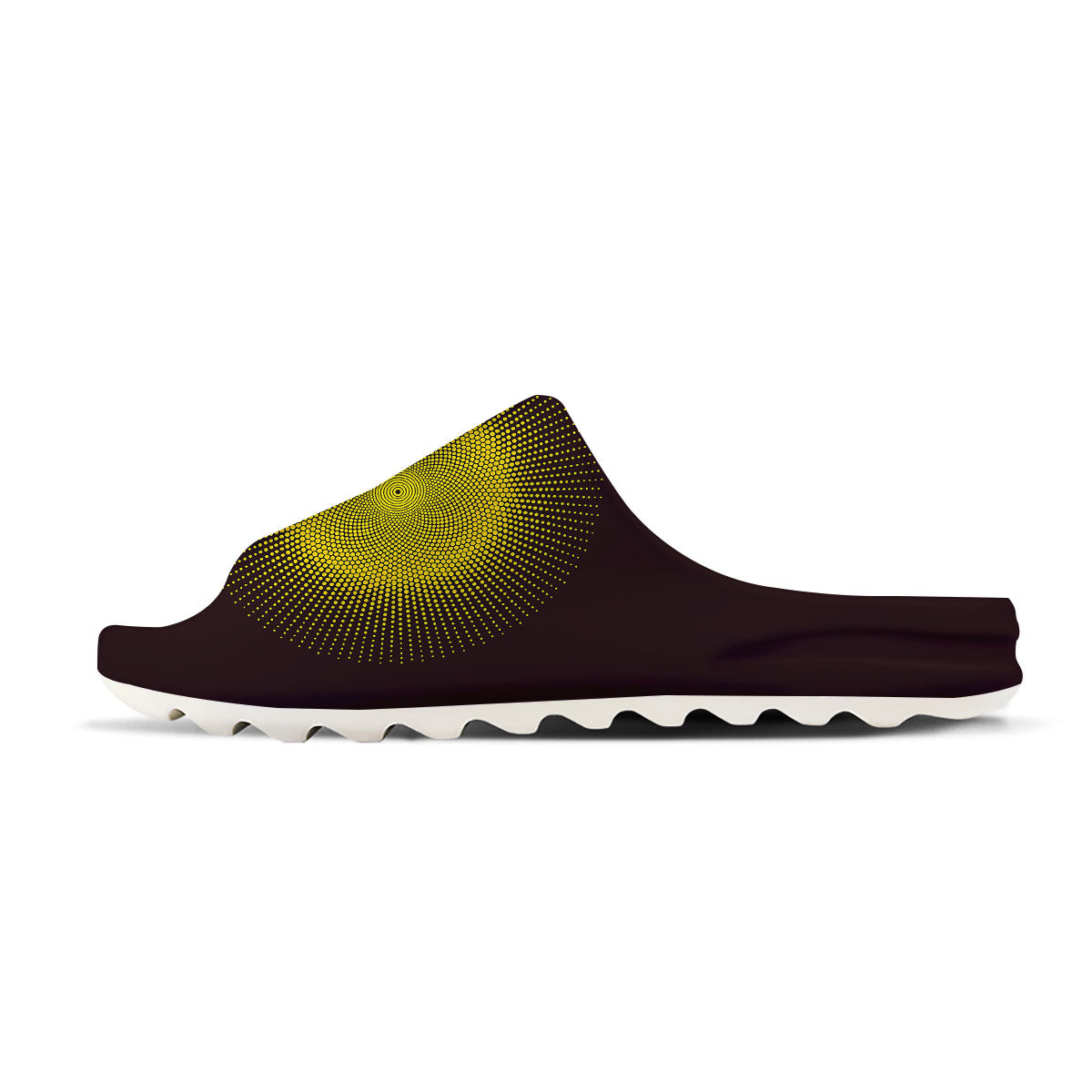 Halftone Sun Dot Print Sandals-grizzshop