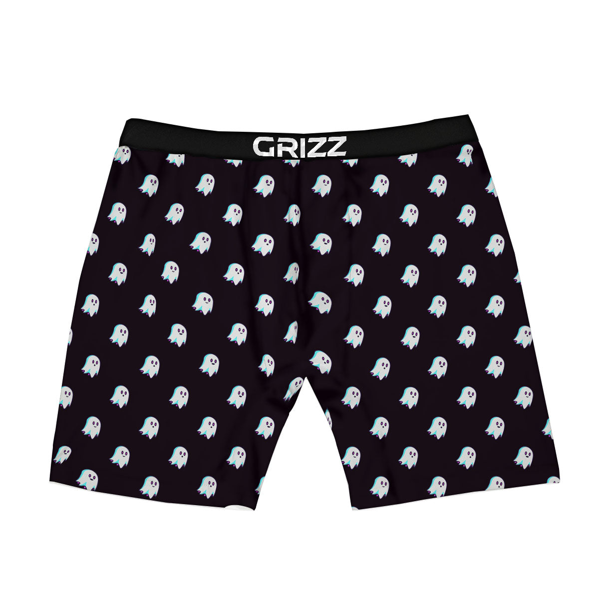 Halloween Ghost Little Print Pattern Boxer Briefs-grizzshop