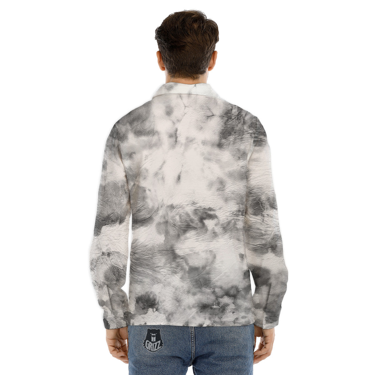 Halloween Scarecrow Print Men's Dress Shirts-grizzshop