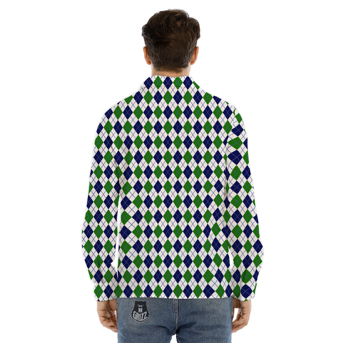 Halloween Witch Purple Print Pattern Men's Dress Shirts-grizzshop
