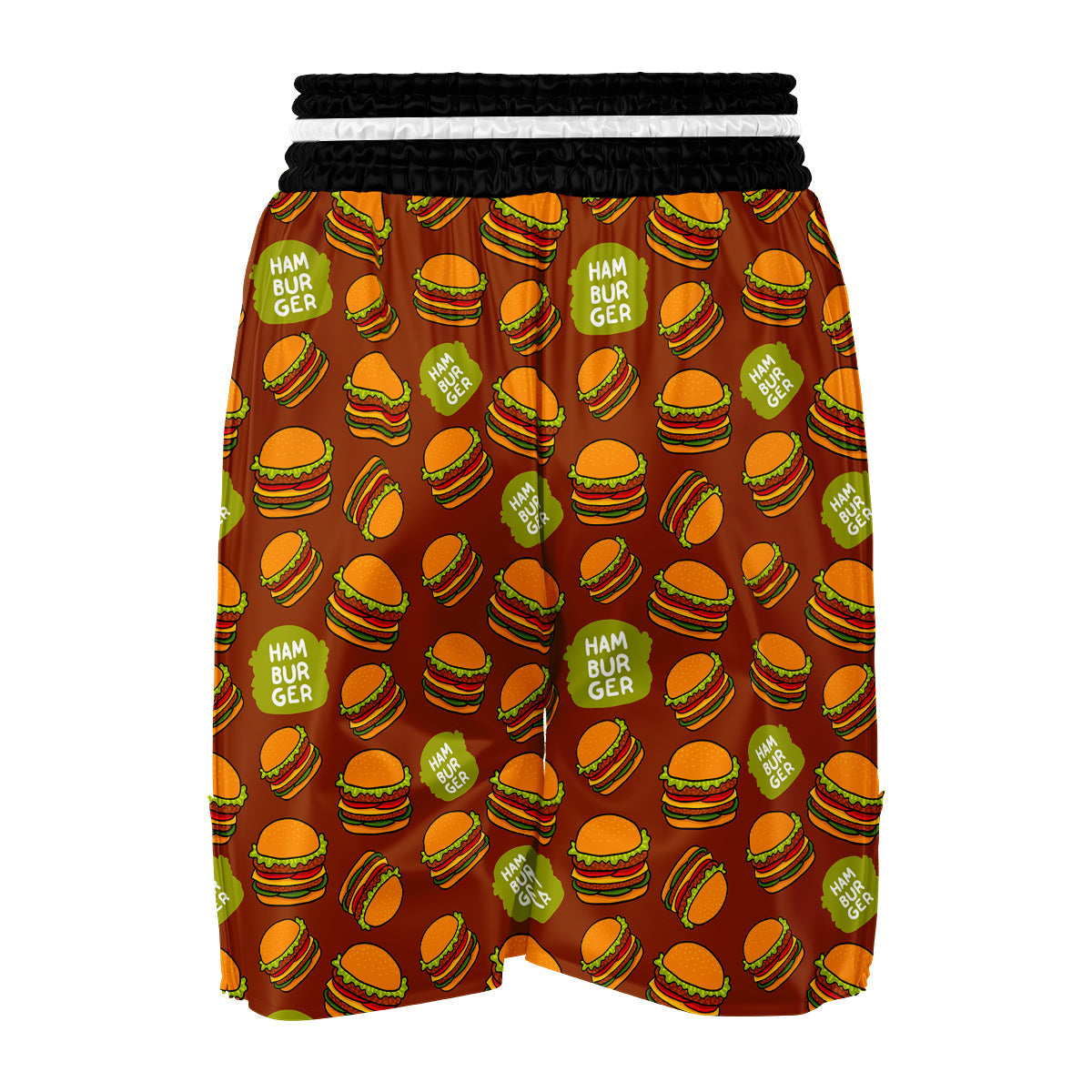 Hamburger Boxing Shorts-grizzshop