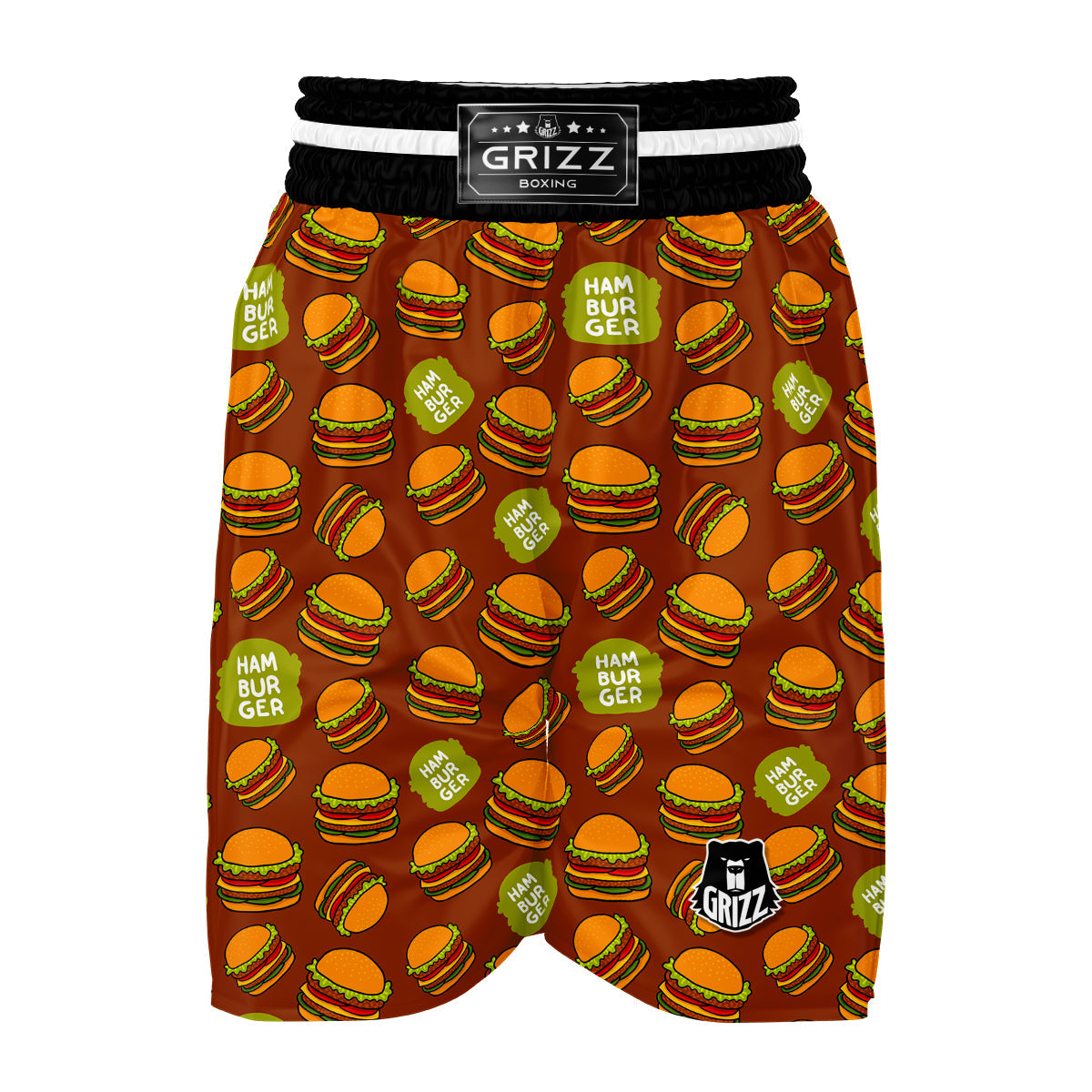 Hamburger Boxing Shorts-grizzshop