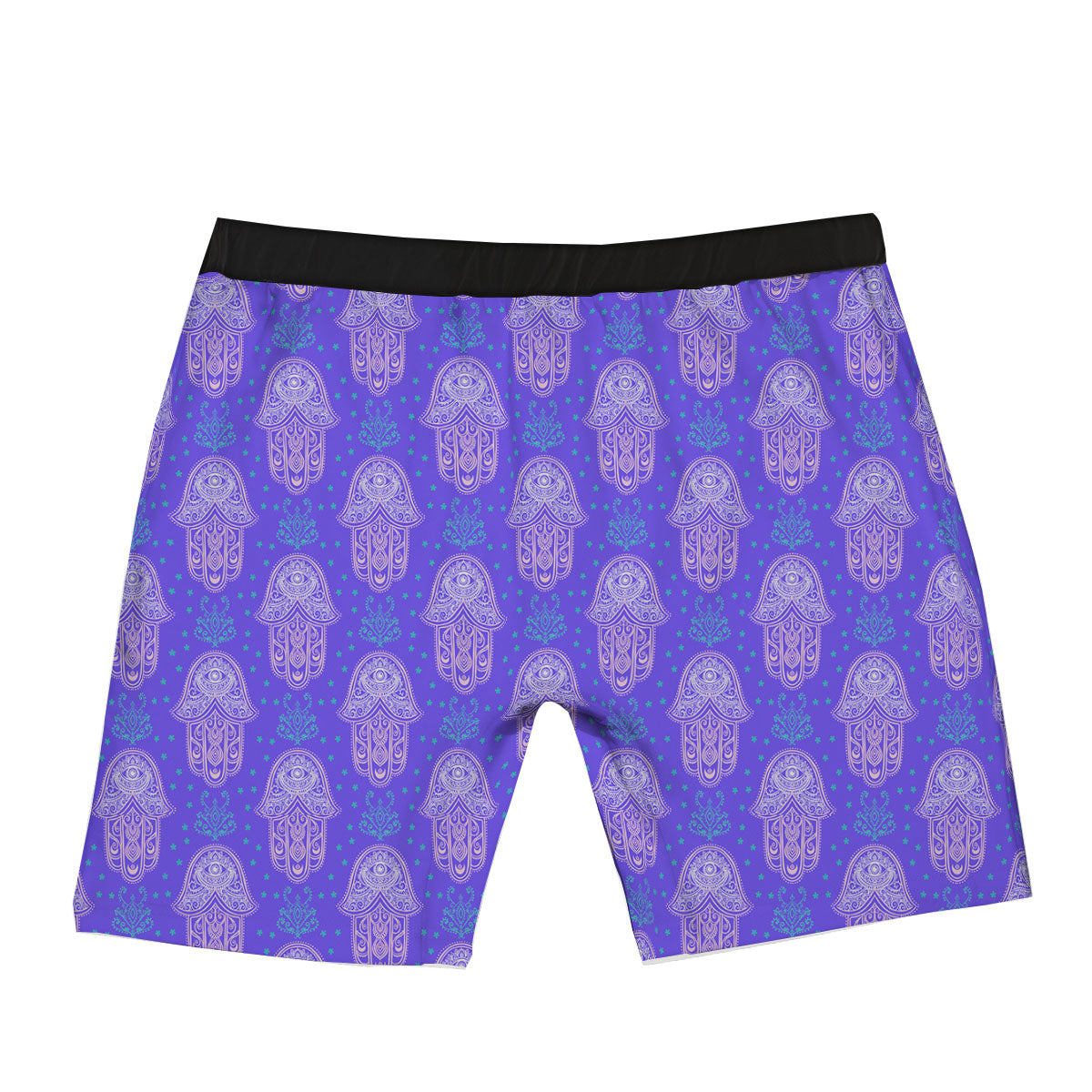 Hamsa Indian Print Pattern Boxer Briefs-grizzshop
