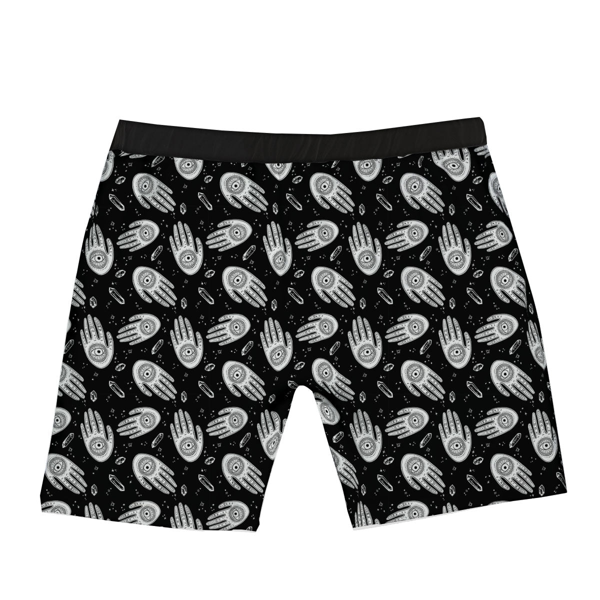 Hamsa Symbol Print Pattern Boxer Briefs-grizzshop