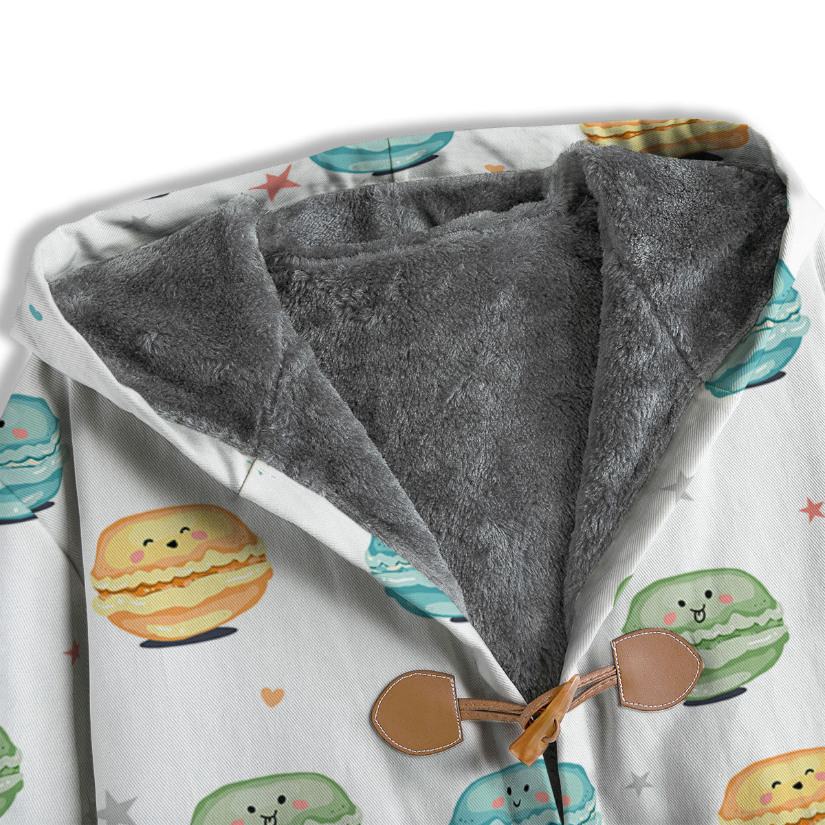 Happy Macarons Print Pattern Men's Windbreaker Jacket-grizzshop