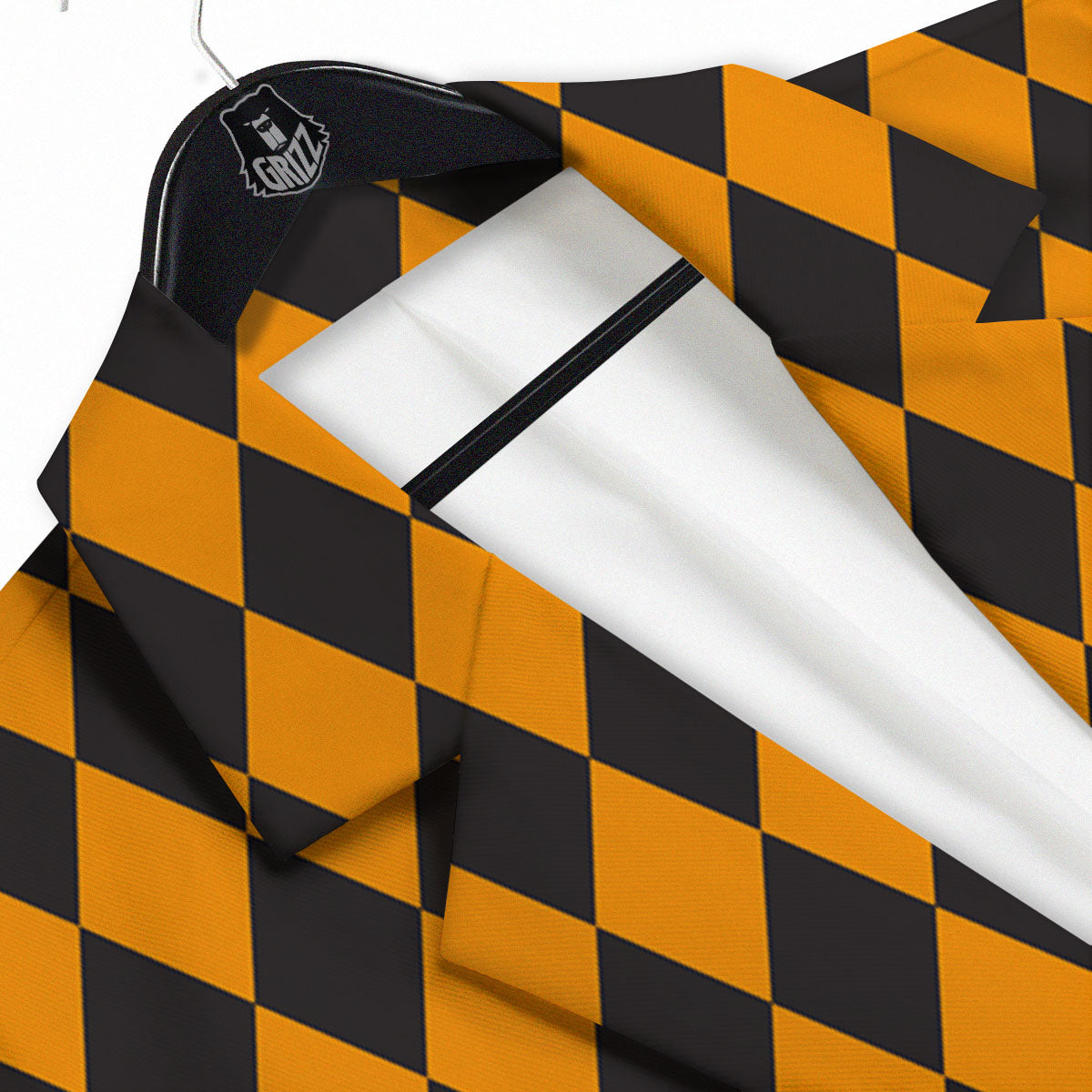 Harlequin Halloween Print Pattern Men's Sport Coat-grizzshop