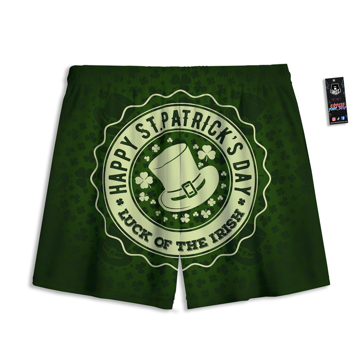Girly Heart Cute Print Pattern Mesh Shorts