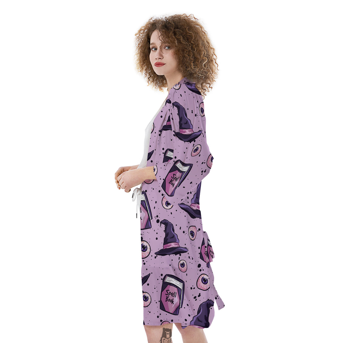 Hat Wizard Print Pattern Kimono-grizzshop