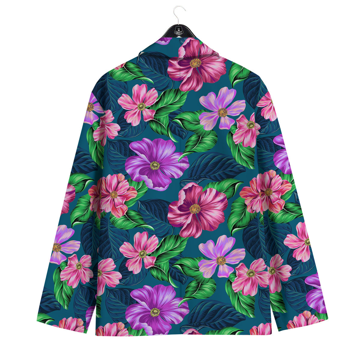 Hawaii Flowers Tropical Print Pattern Men's Sport Coat-grizzshop