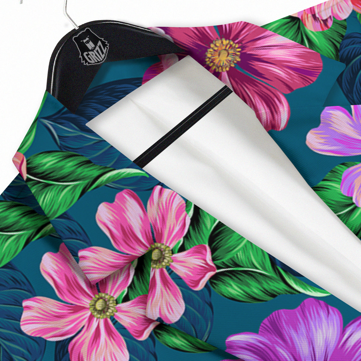 Hawaii Flowers Tropical Print Pattern Men's Sport Coat-grizzshop