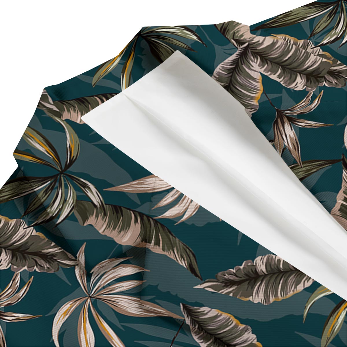 Hawaii Leaf Green Tropical Print Pattern Men's Blazer-grizzshop