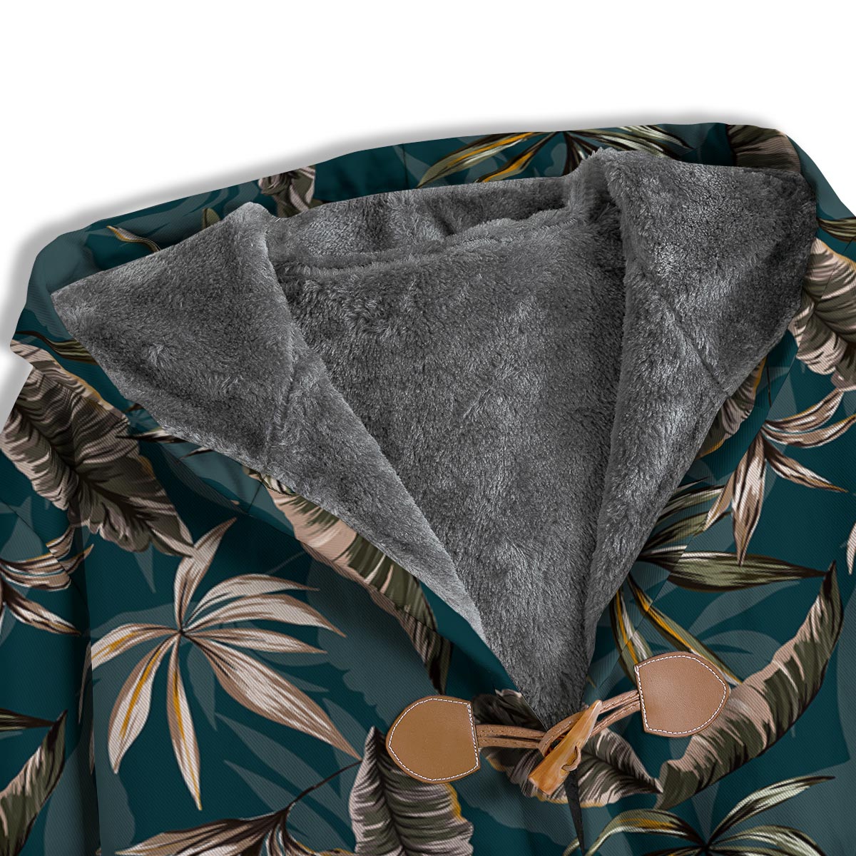 Hawaii Leaf Green Tropical Print Pattern Men's Windbreaker Jacket-grizzshop
