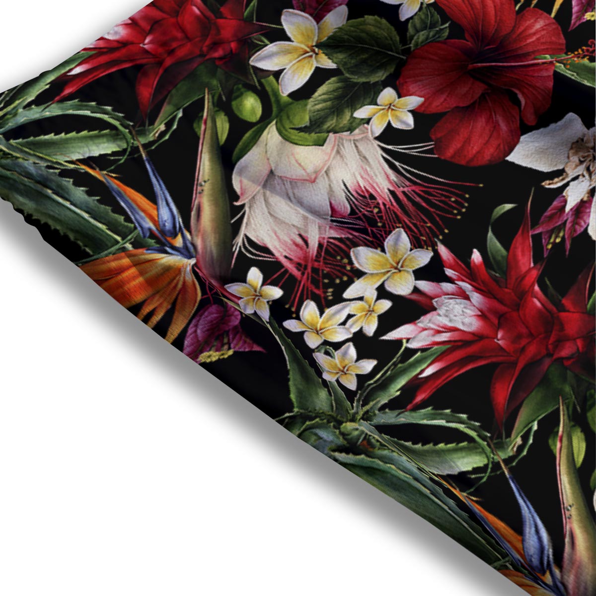 Hawaii Summer Tropical Print Pattern Mesh Shorts