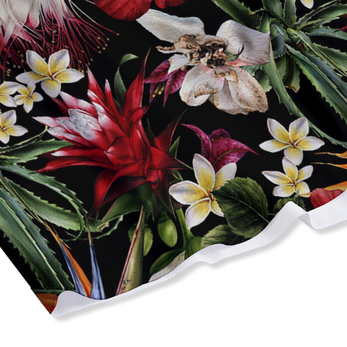 Hawaii Summer Tropical Print Pattern Mesh Shorts