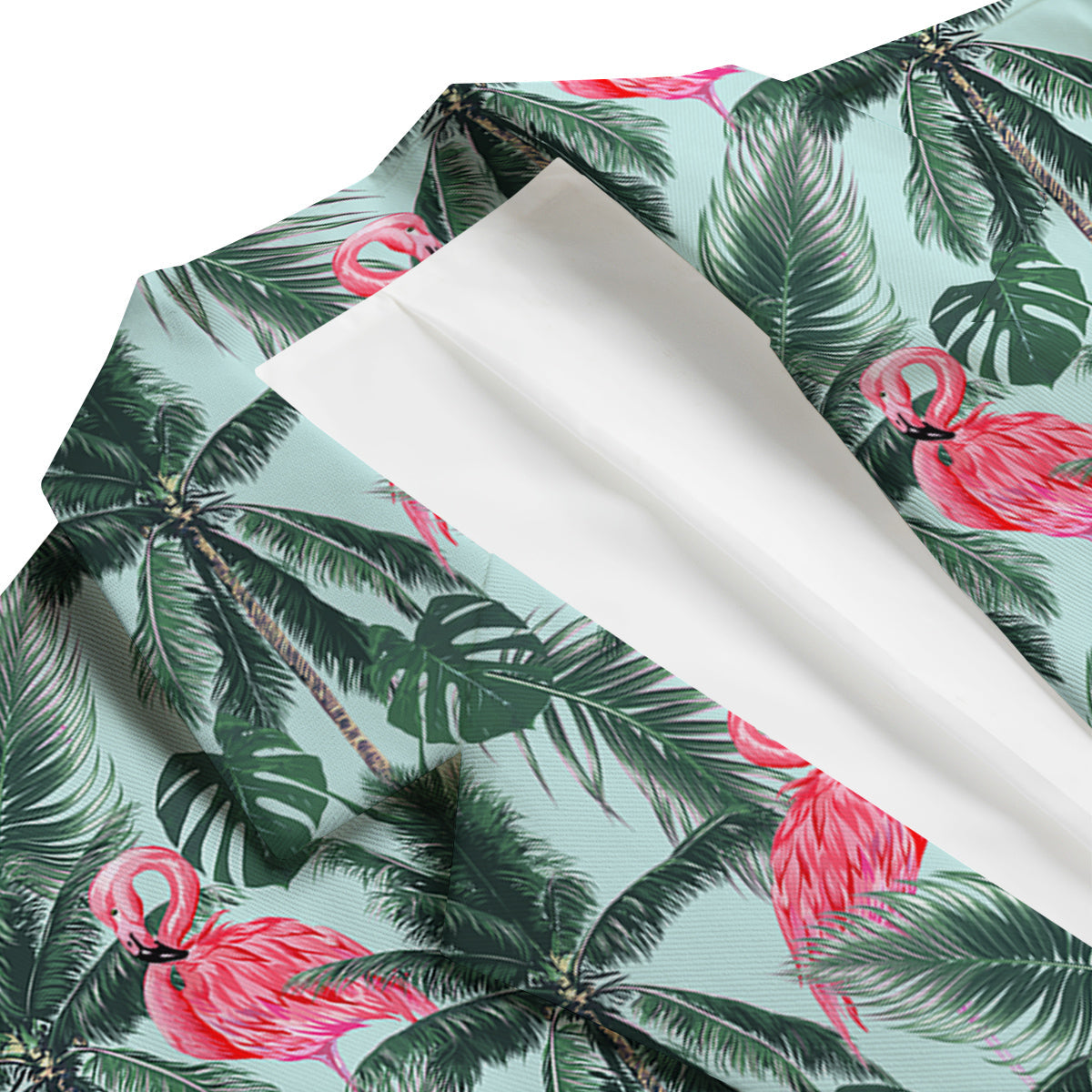 Hawaiian Flamingo Men's Blazer-grizzshop