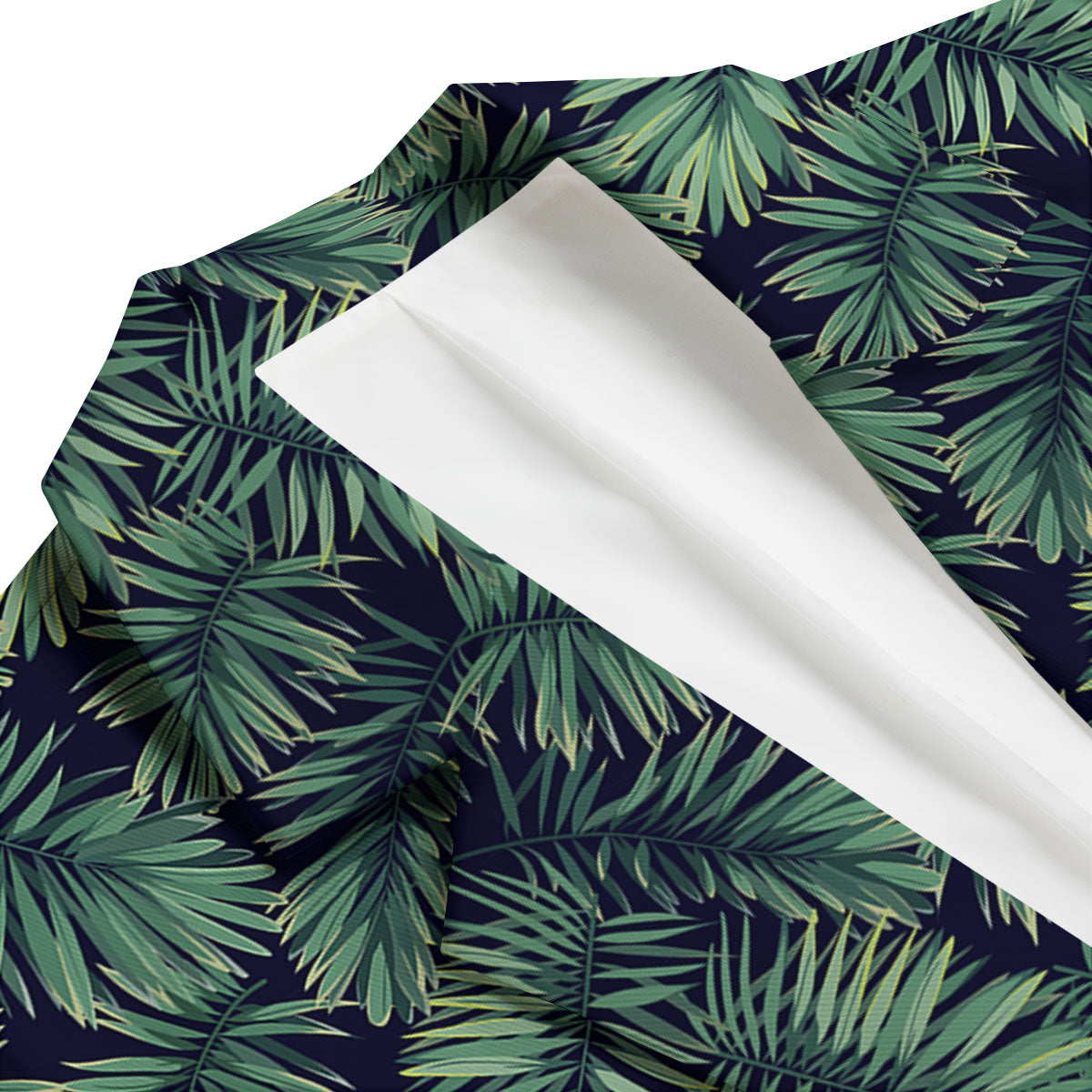 Hawaiian Leaves Tropical Print Pattern Men's Blazer-grizzshop