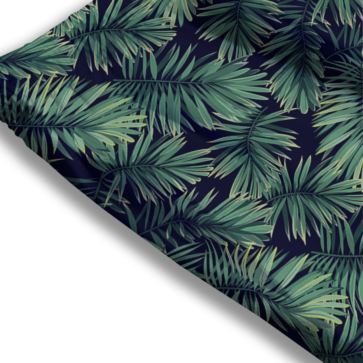 Hawaiian Leaves Tropical Print Pattern Mesh Shorts