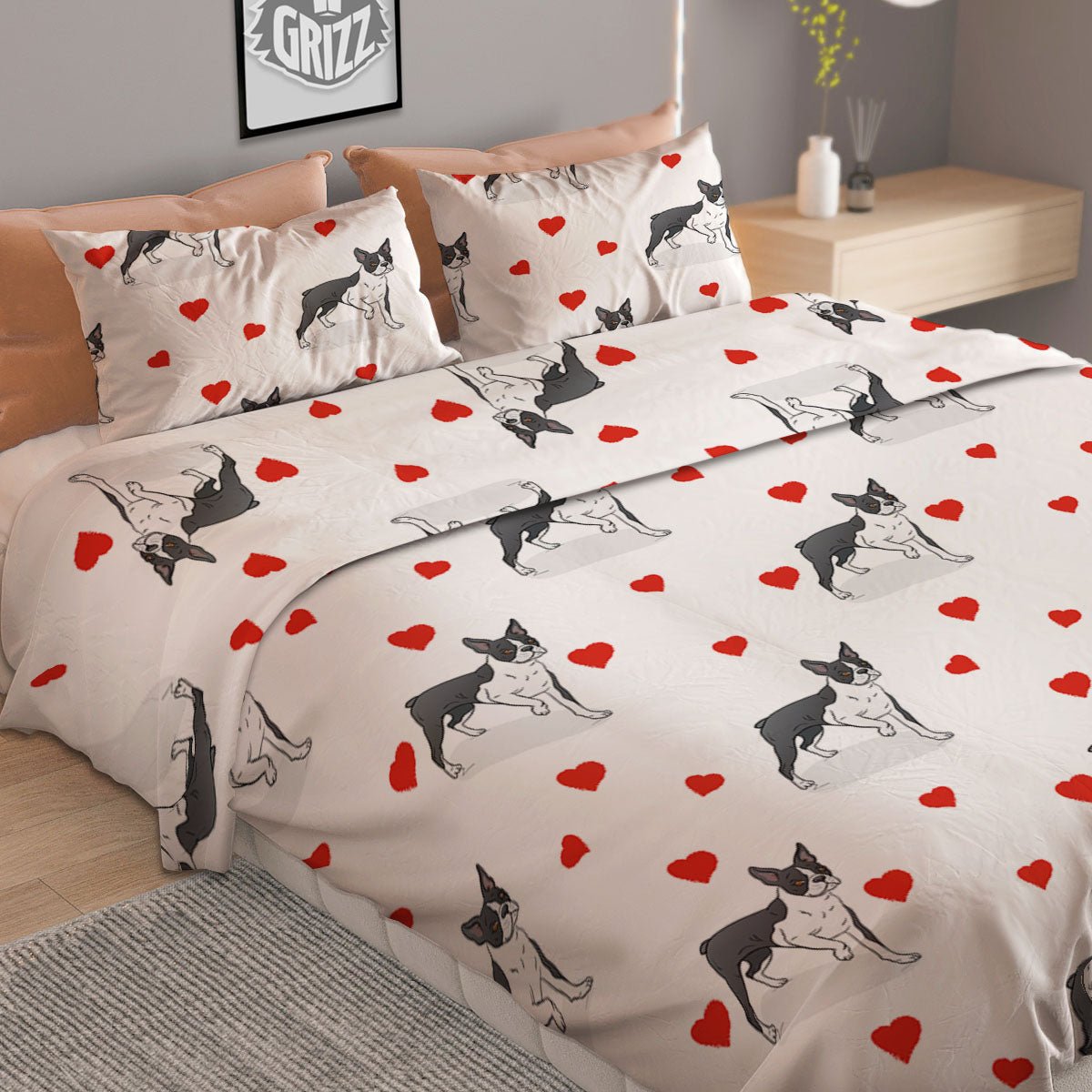 Glowing Jellyfish Print Pattern Duvet Cover Bedding Set