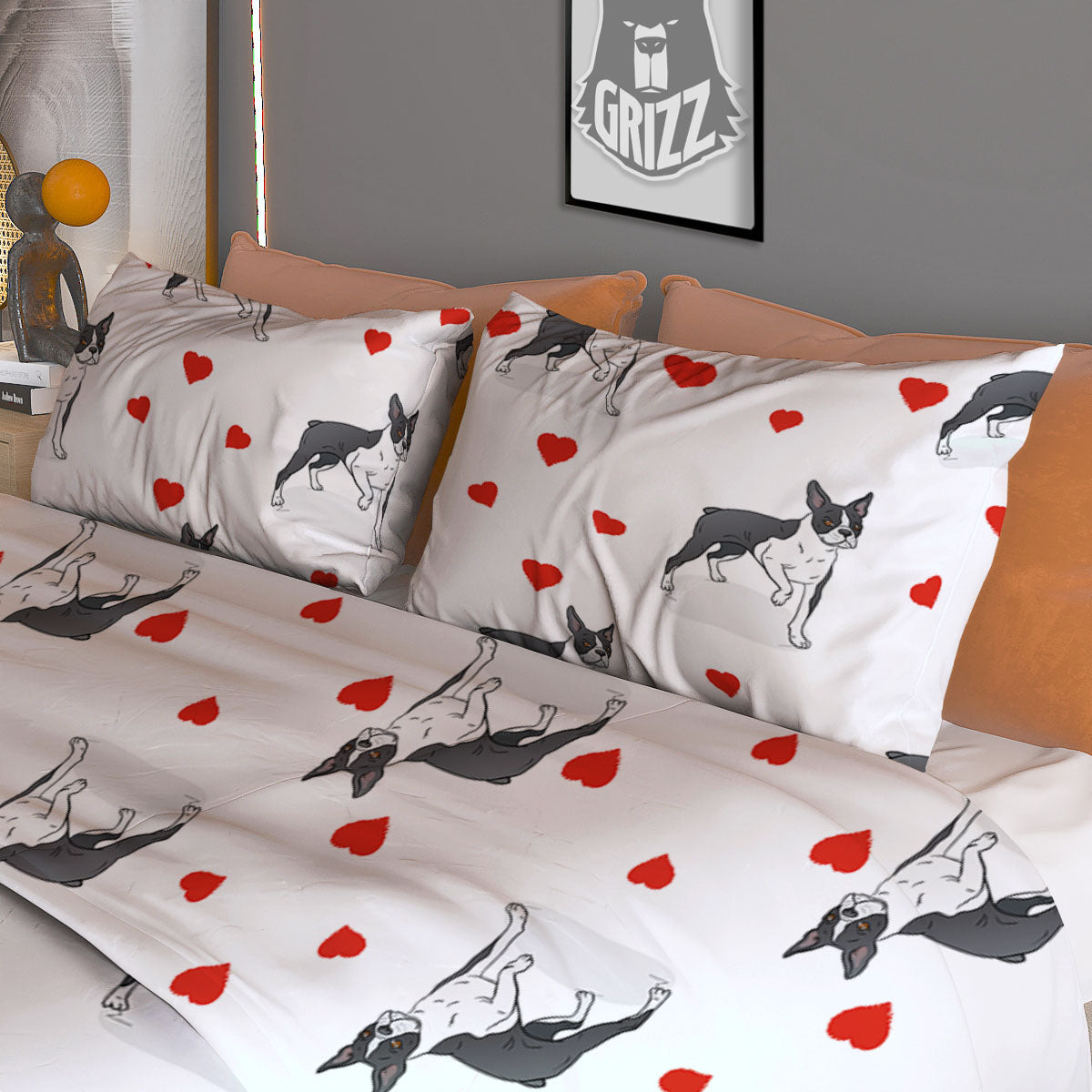 Glowing Jellyfish Print Pattern Duvet Cover Bedding Set