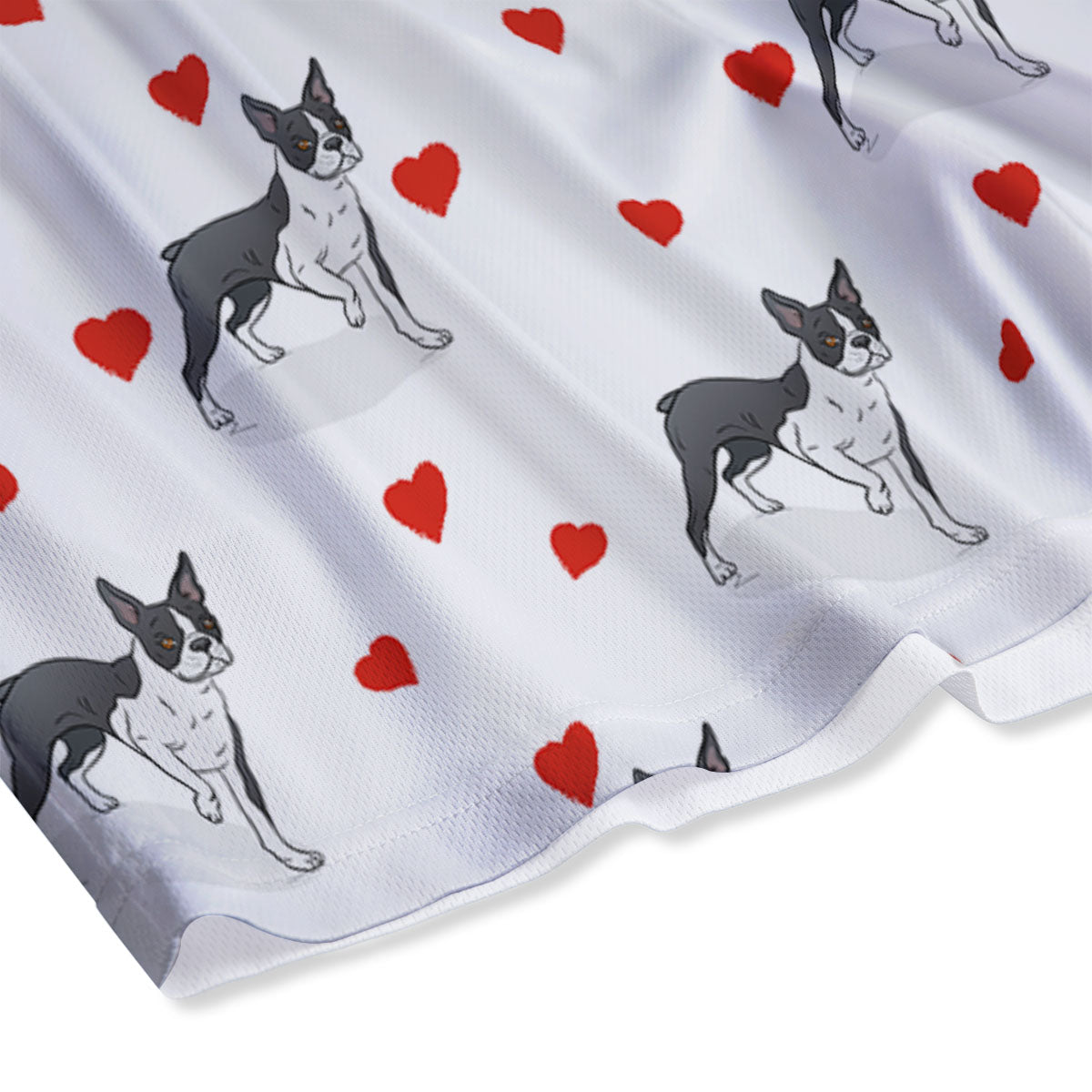 Glowing Jellyfish Print Pattern Mesh Shorts