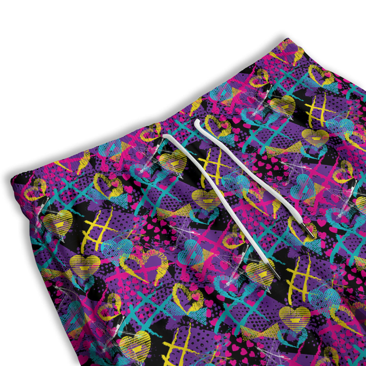 Japanese Sushi Print Pattern Men's Athletic Shorts