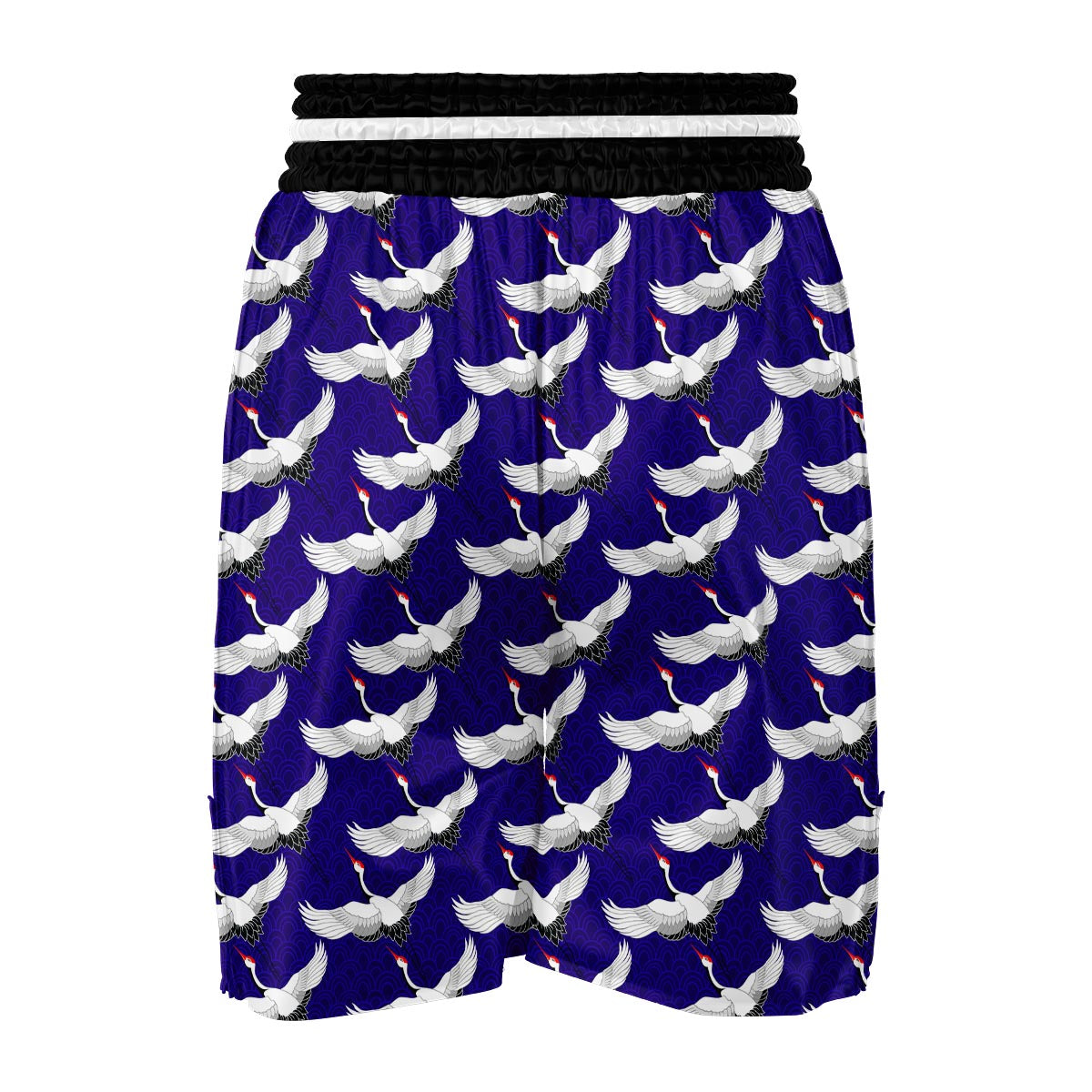 Heron Print Pattern Boxing Shorts-grizzshop
