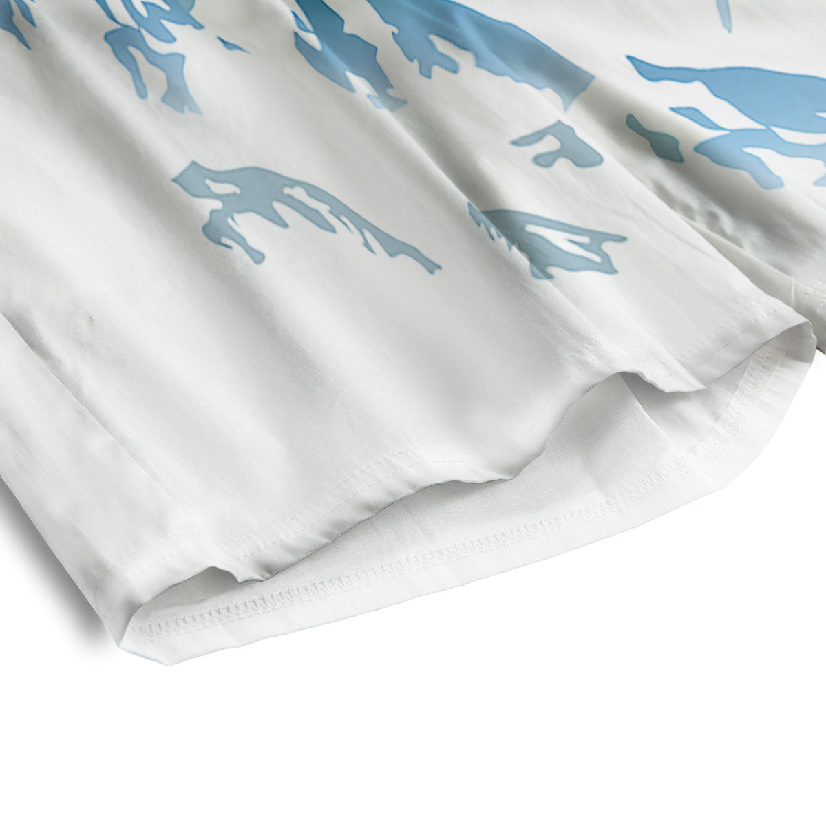 Himalaya Mountain Print Men's Athletic Shorts
