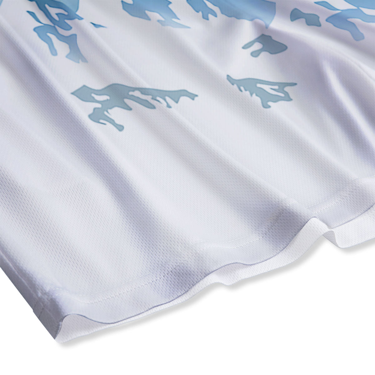 Himalaya Mountain Print Mesh Shorts