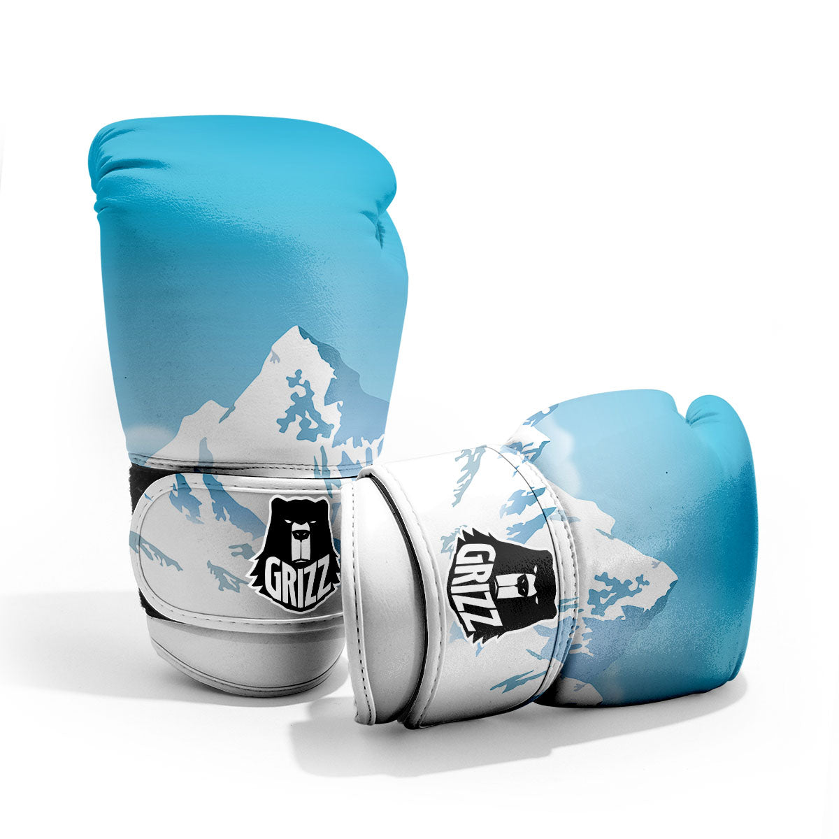 Himalaya Mountain Print Pro Boxing Glove