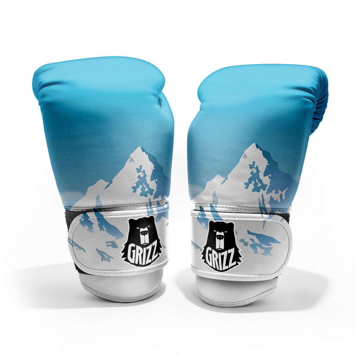Himalaya Mountain Print Pro Boxing Glove