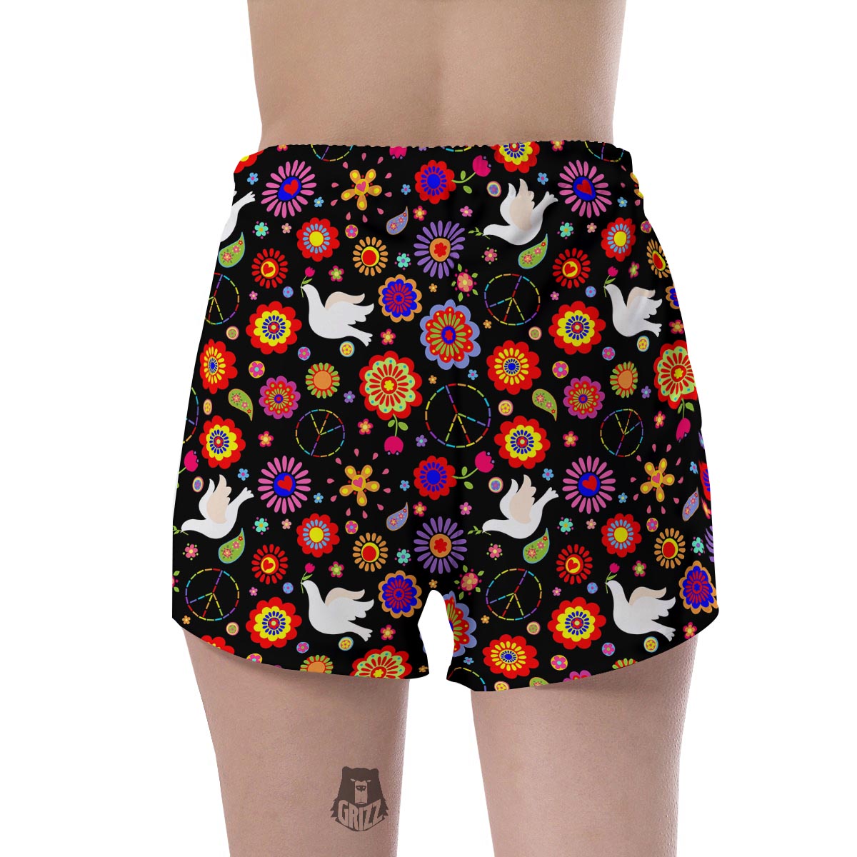 Hippie And Drove Women's Shorts-grizzshop