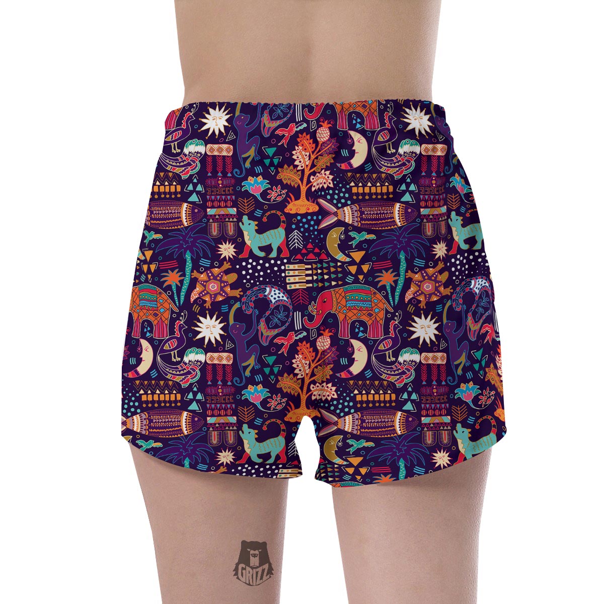 Hippie Aztec Women's Shorts-grizzshop