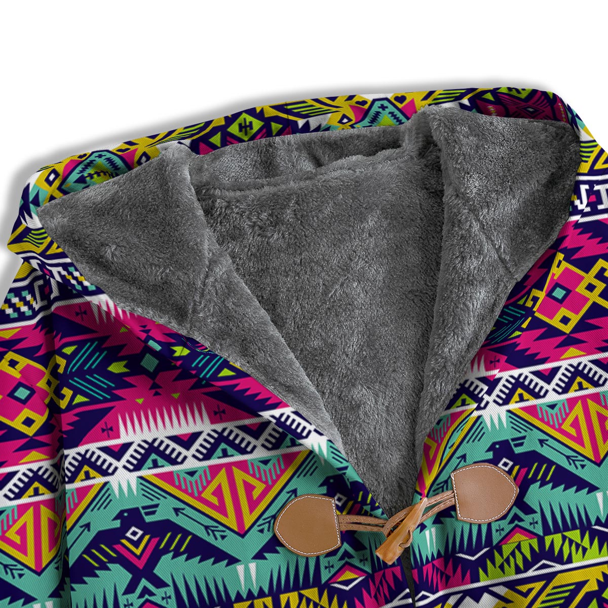 Hippie Tribal Aztec Print Pattern Men's Windbreaker Jacket-grizzshop