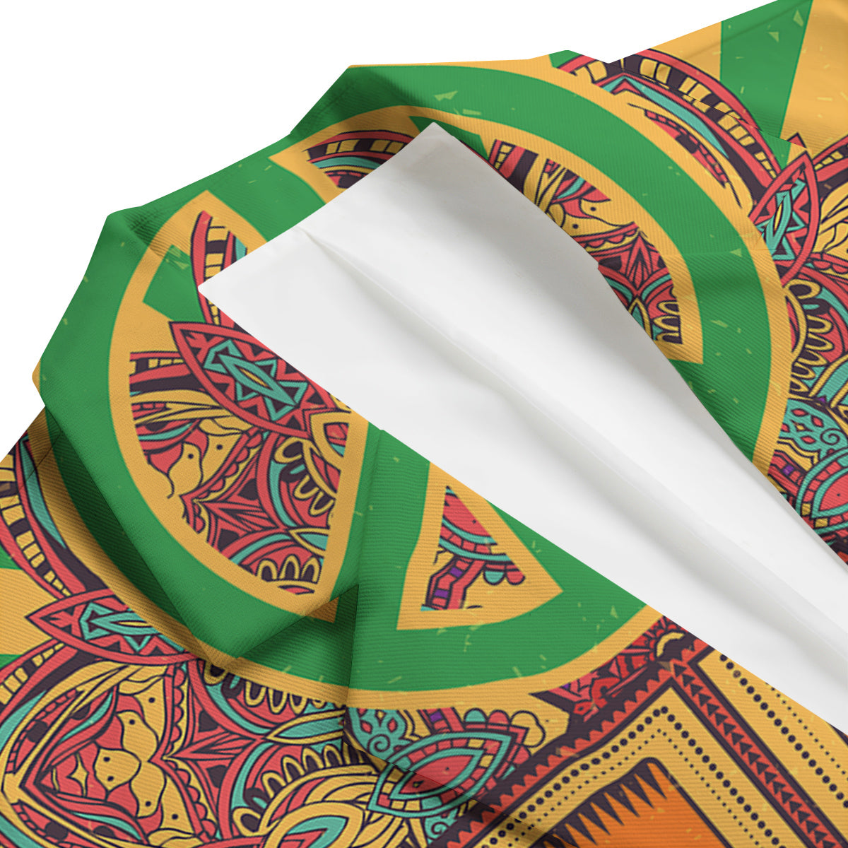 Hippie Van Peace Sign Pattern Print Men's Blazer-grizzshop