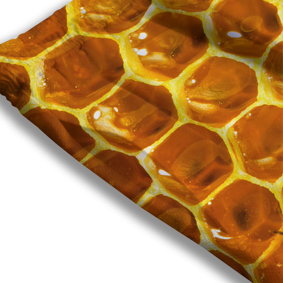 Hive Honey Bee Print Mesh Shorts
