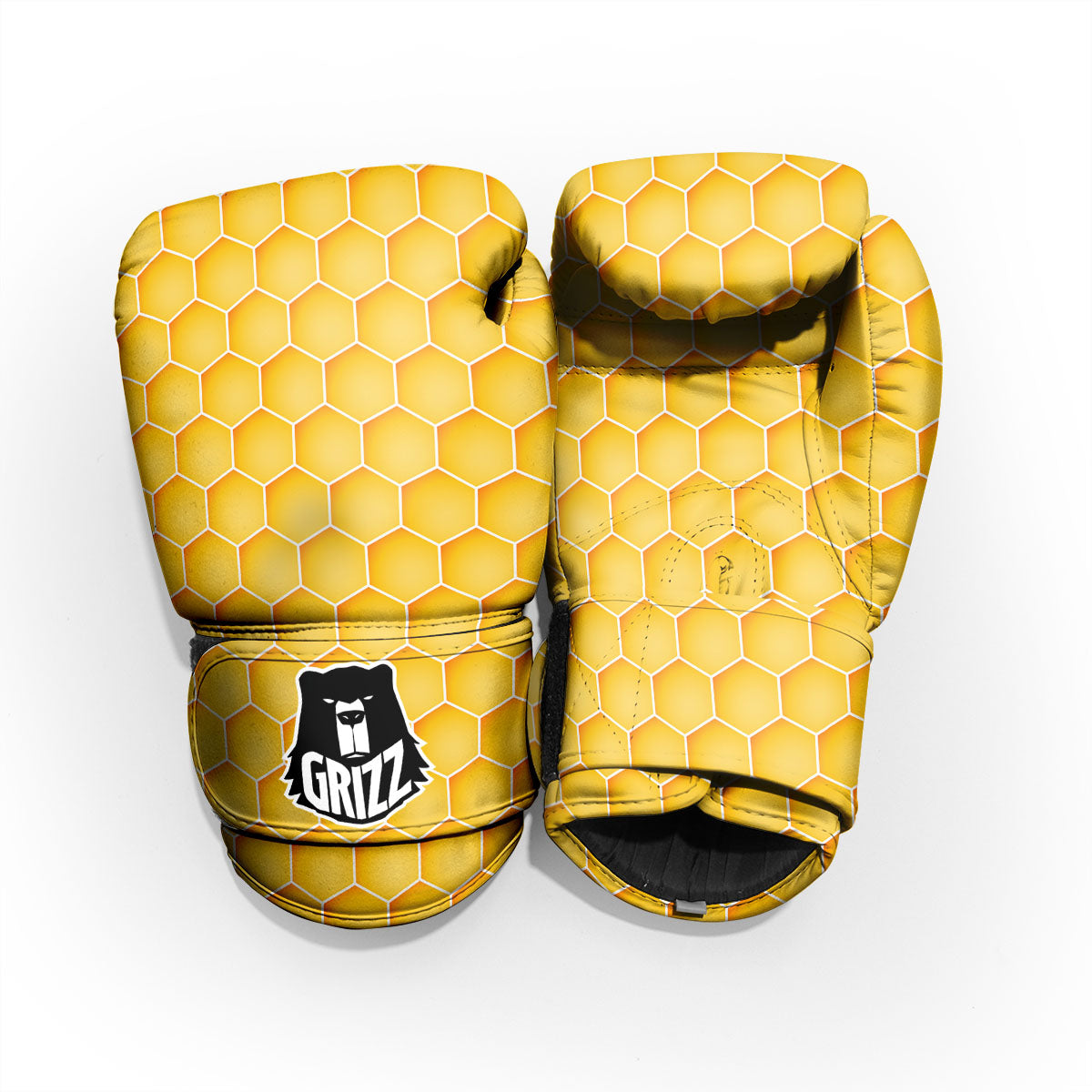 Hive Honey Bee Print Pattern Pro Boxing Glove