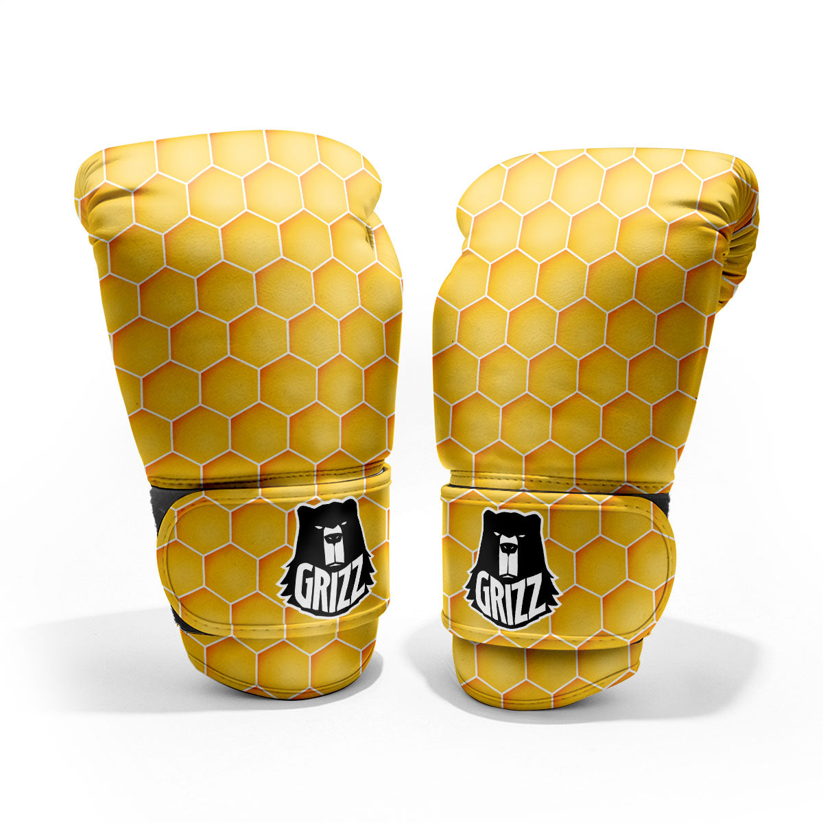 Hive Honey Bee Print Pattern Pro Boxing Glove