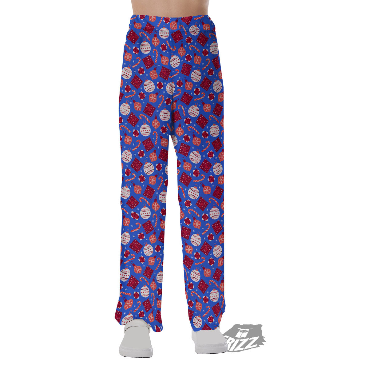 Holiday Elements Christmas Print Pattern Pajama Pants-grizzshop