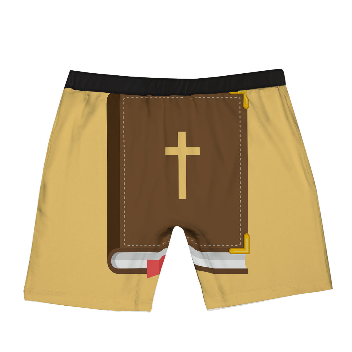 Holy Bible Christian Print Boxer Briefs-grizzshop