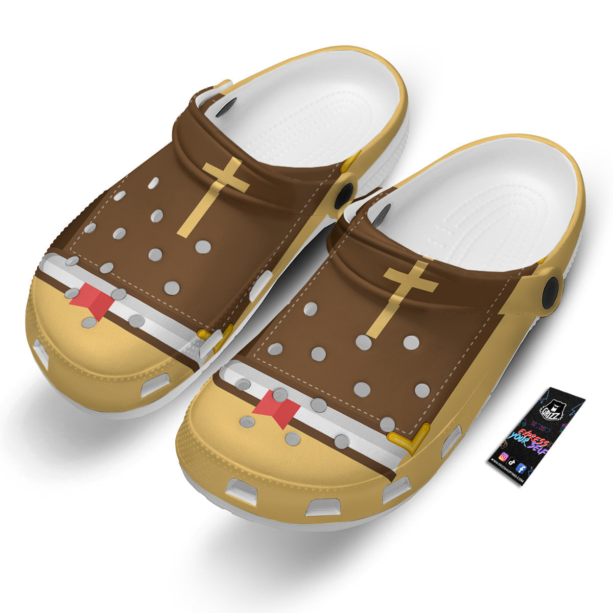 Holy Bible Christian Print Clog-grizzshop