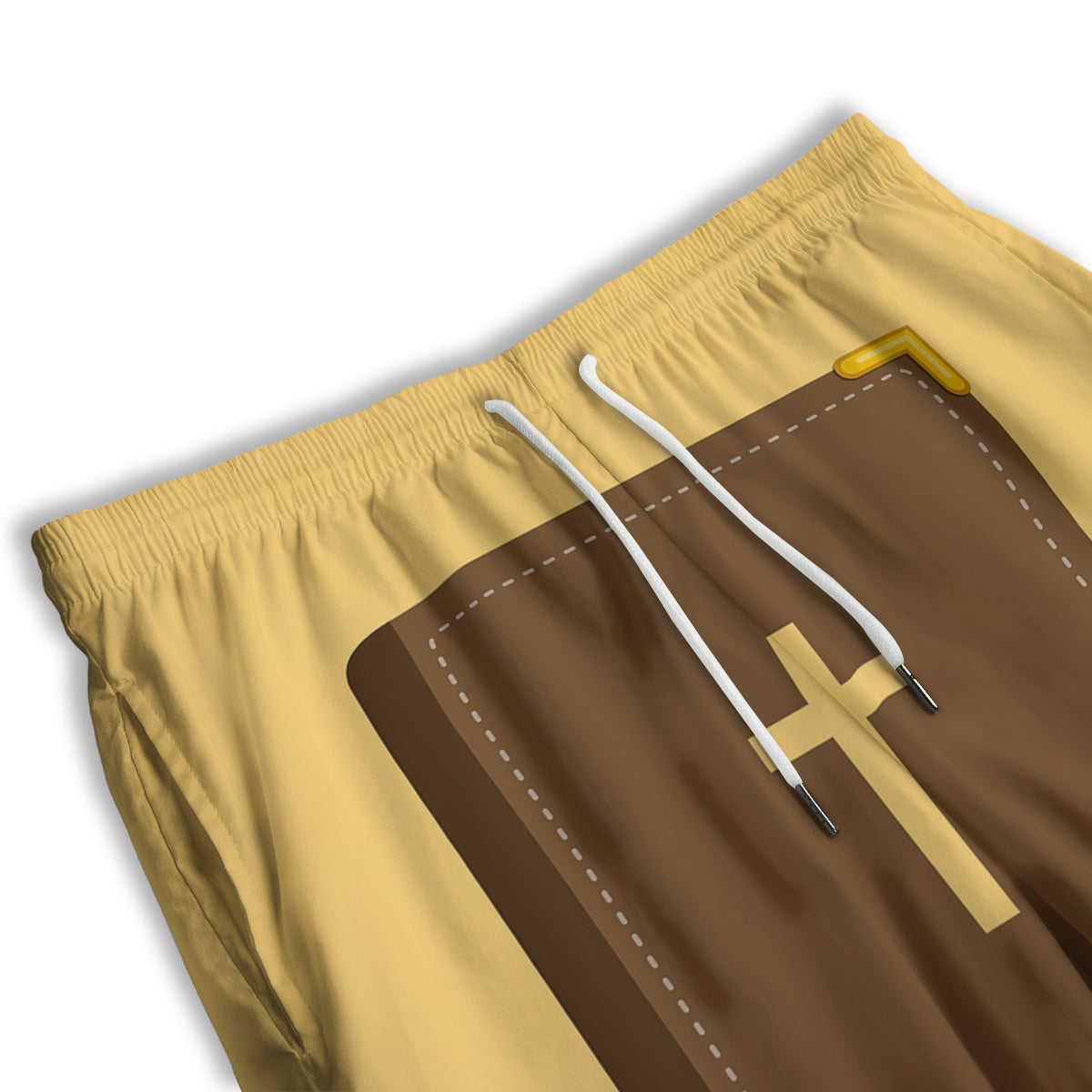 Holy Bible Christian Print Men's Athletic Shorts