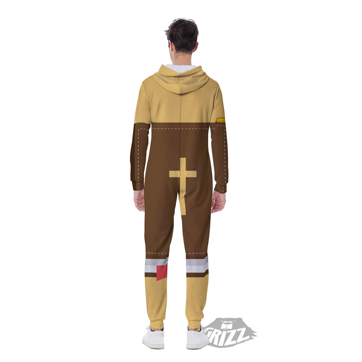 Holy Bible Christian Print Men's Jumpsuit-grizzshop