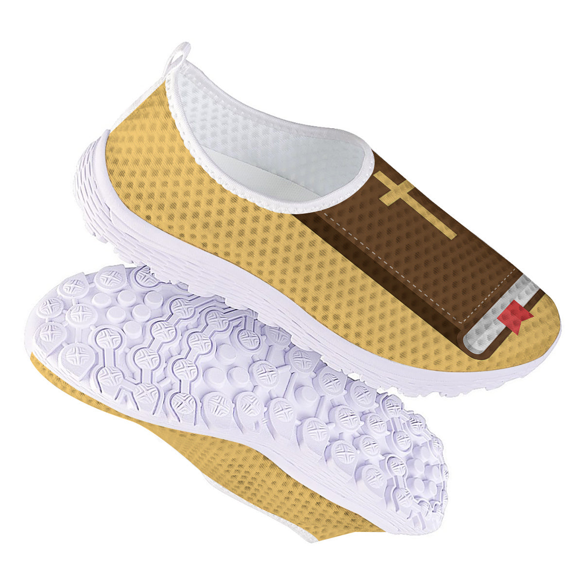 Holy Bible Christian Print Nurse Shoes-grizzshop