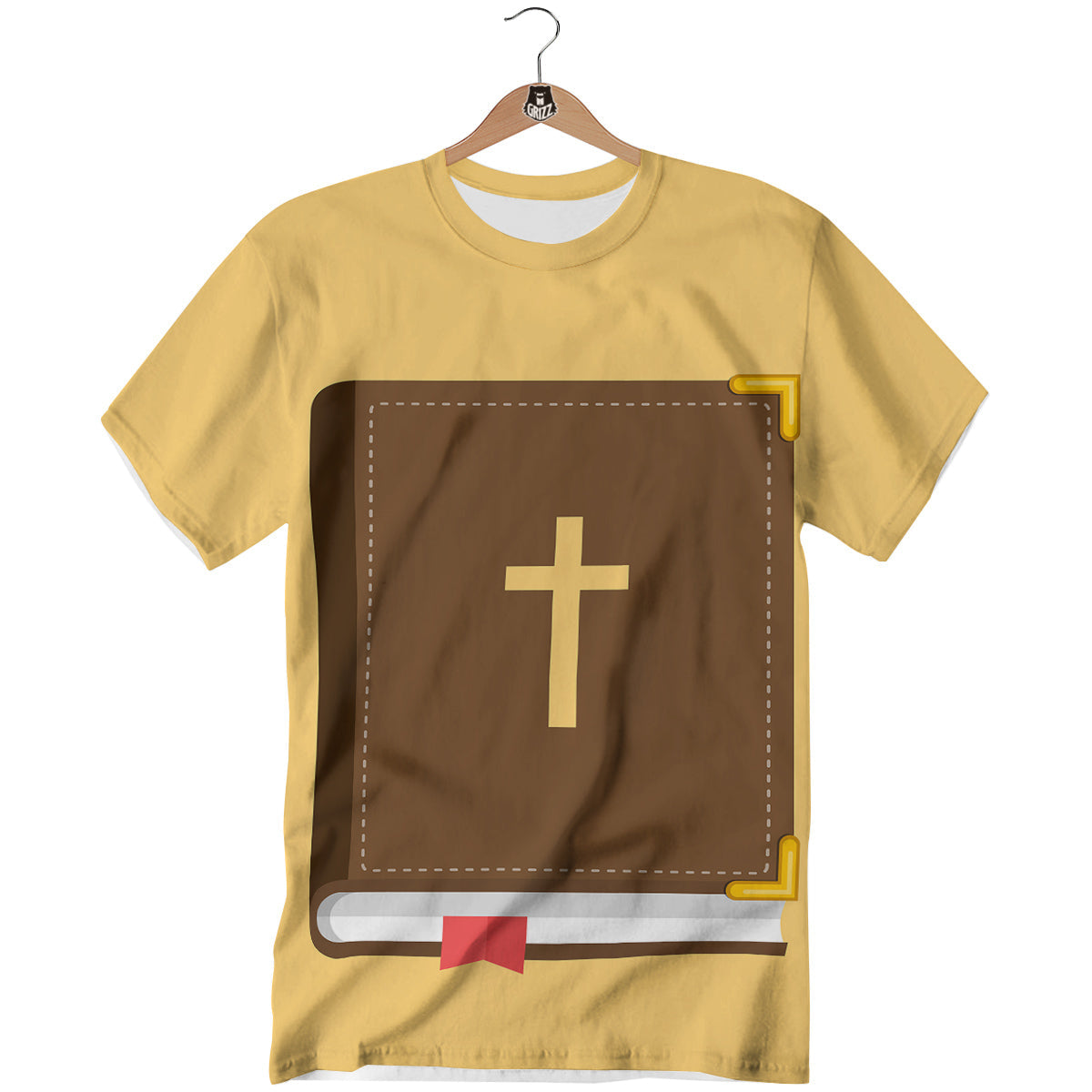 Holy Bible Christian Print T-Shirt-grizzshop