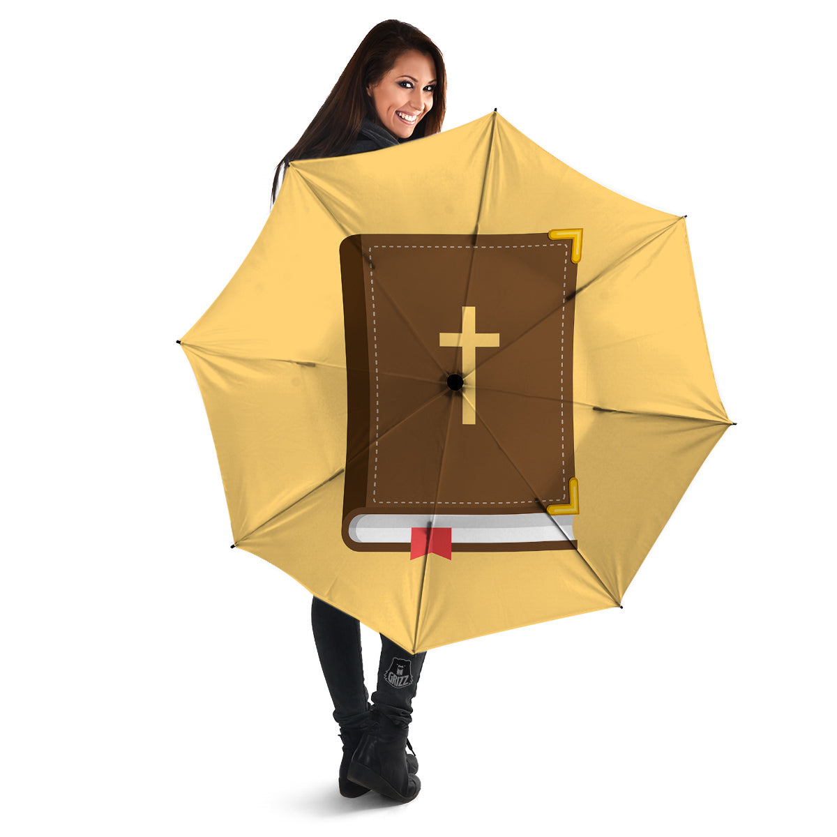 Holy Bible Christian Print Umbrella-grizzshop