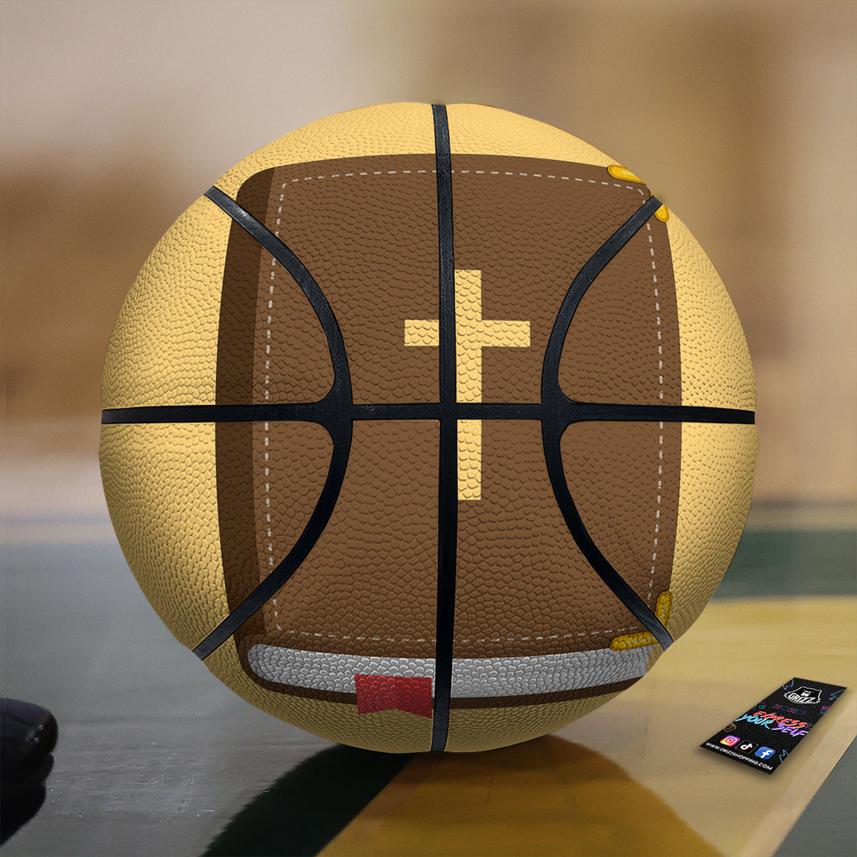 Holy Bible Christian Print Basketball