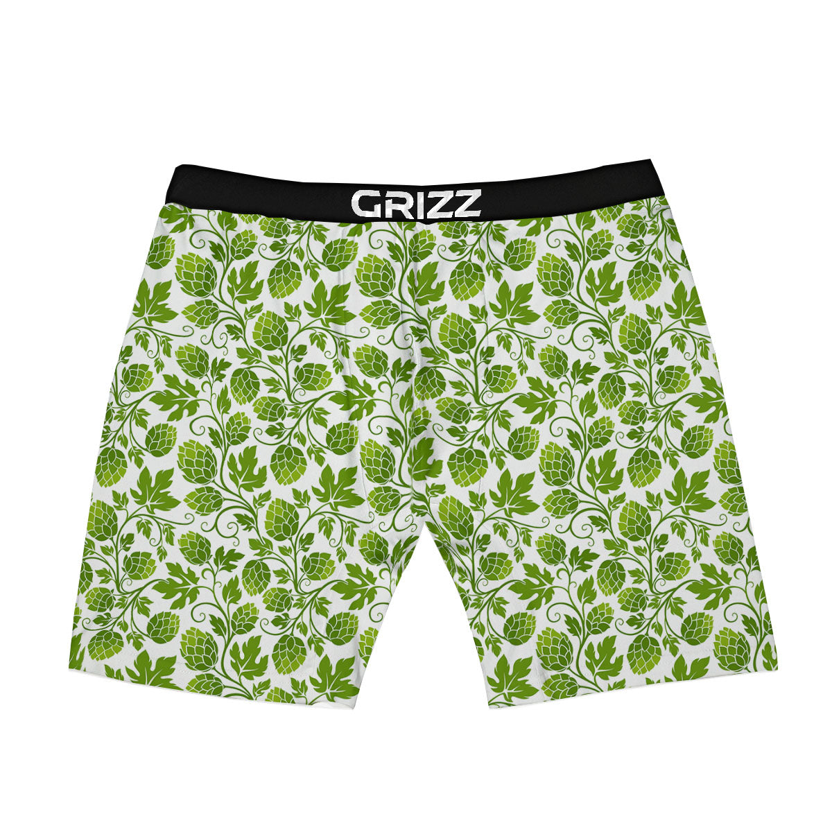 Hop Cone Cartoon Print Pattern Boxer Briefs-grizzshop