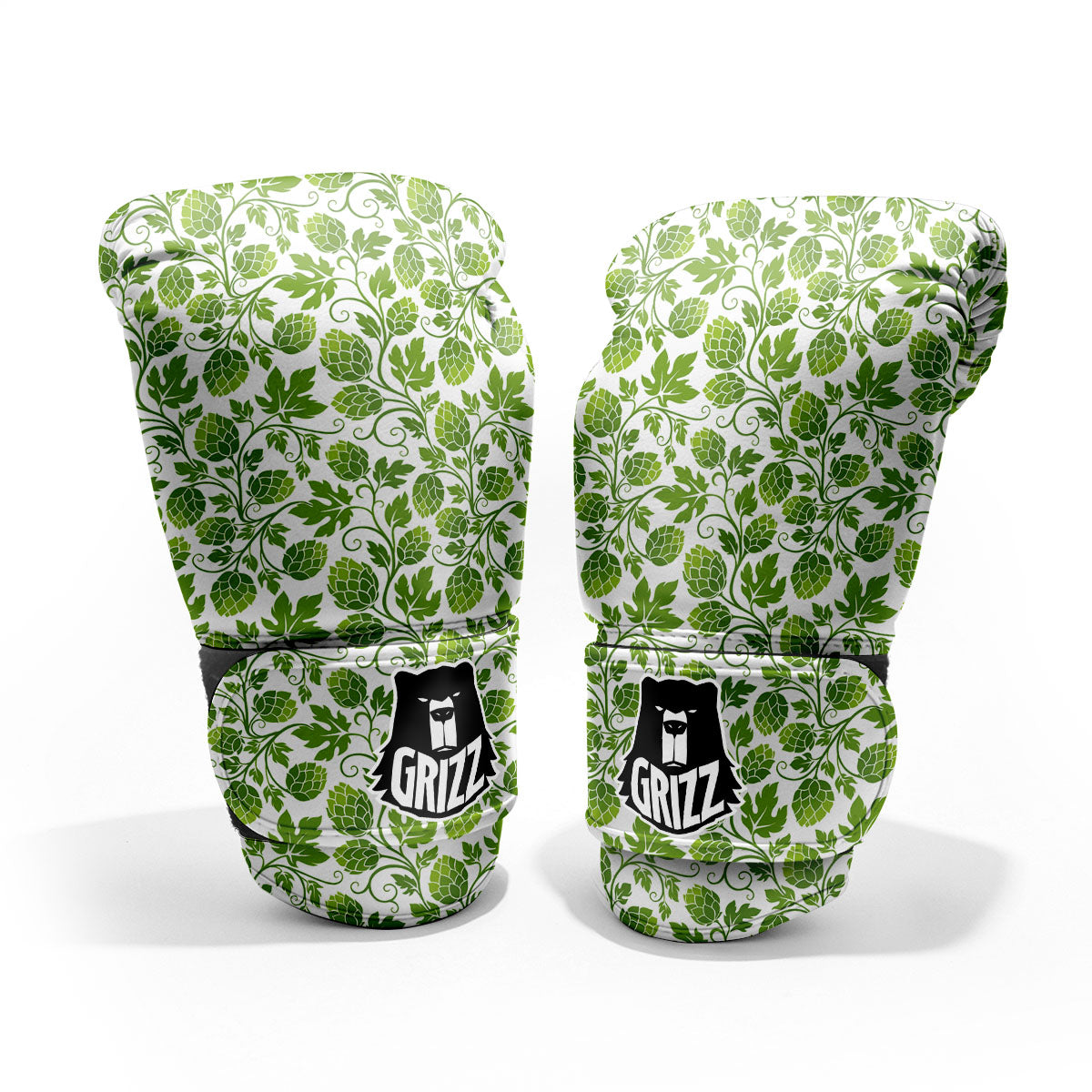 Hop Cone Cartoon Print Pattern Pro Boxing Glove