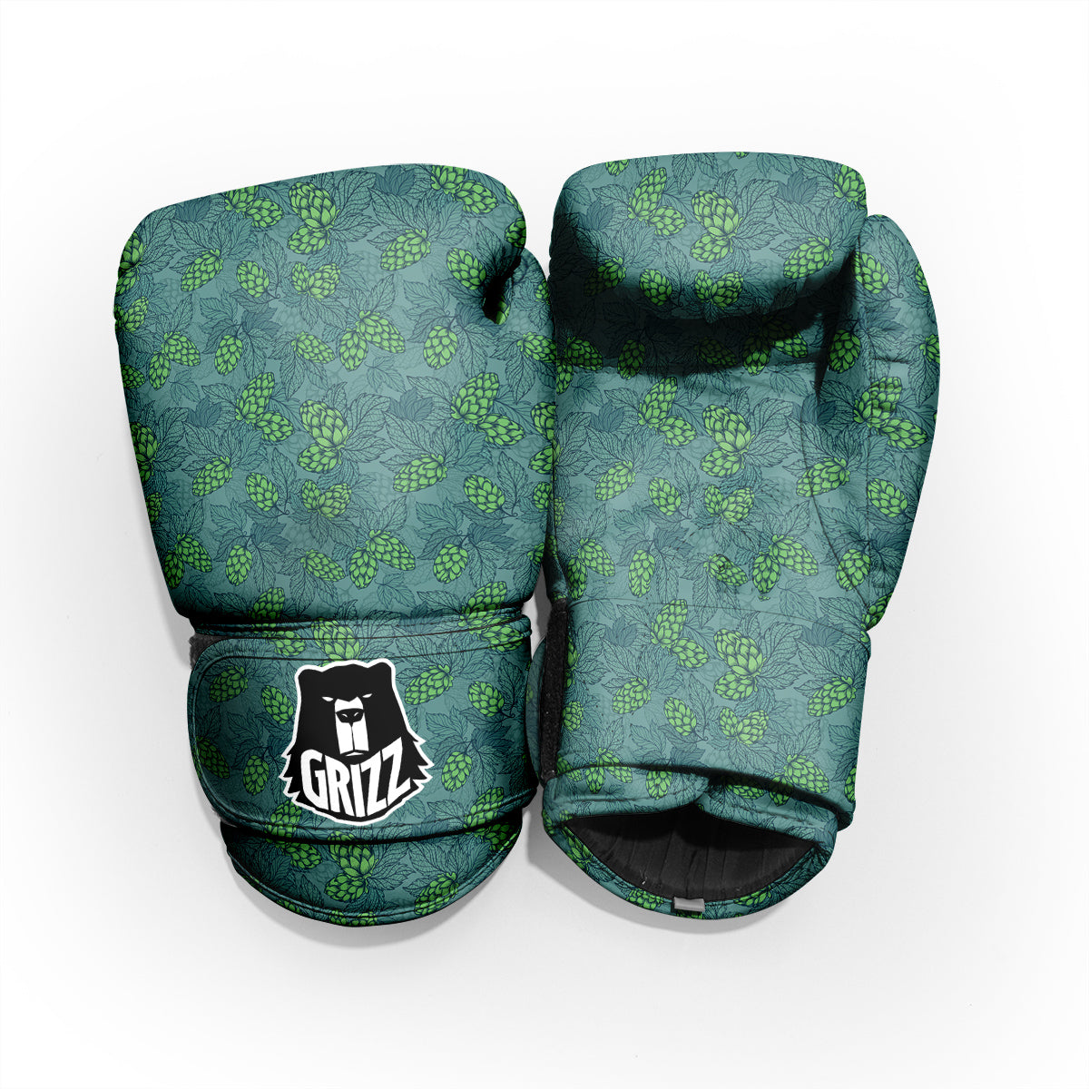 Hop Cone Cute Print Pattern Pro Boxing Glove