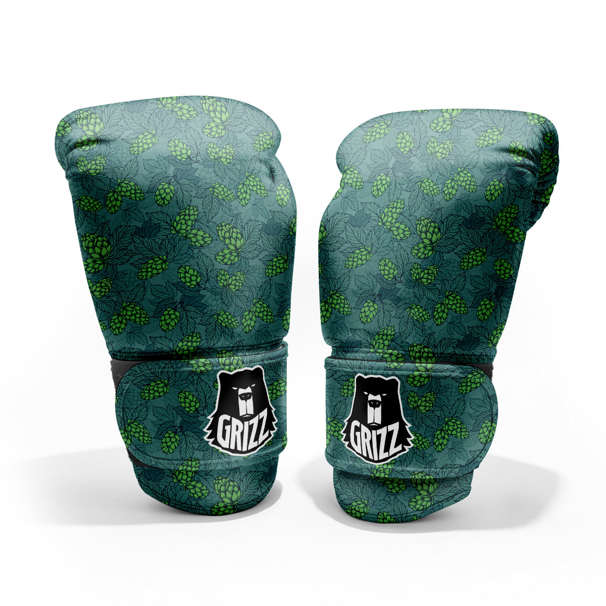 Hop Cone Cute Print Pattern Pro Boxing Glove